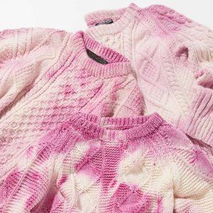 UO | Urban Renewal Tie-Dye Fisherman Crew Neck